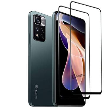 Imagem de Kit 2x Películas 5D Ceramic Glass Full Cover Compatível Xiaomi Redmi Note 11 Pro Note 11 Pro 5G