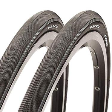 Imagem de Kit 2 Pneus Maxxis Fuse 700x23C (Arame) Preto