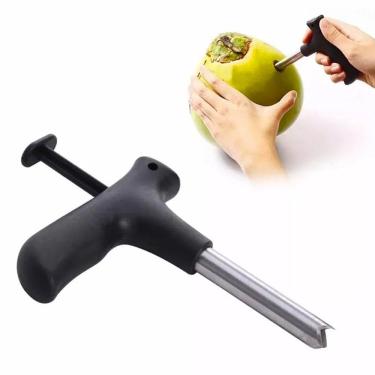 Imagem de Furador Abridor De Coco Profissional Higiênico Inox Precisão