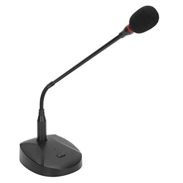 Imagem de Microfone de conferência, microfone de conferência de transmissão de alta sensibilidade para desktop USB, para ensino de curso online, competição de jogos, transmissão ao