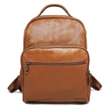Imagem de Mochila De Couro Theo - Caramelo