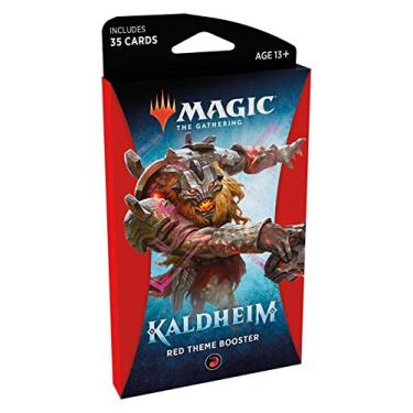Imagem de Magic TCG Magic: The Gathering Kaldheim Theme Booster - Vermelho