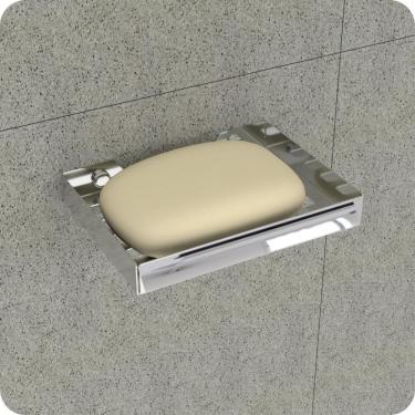 Imagem de Suporte Para Sabonete De Parede Alto Brilho