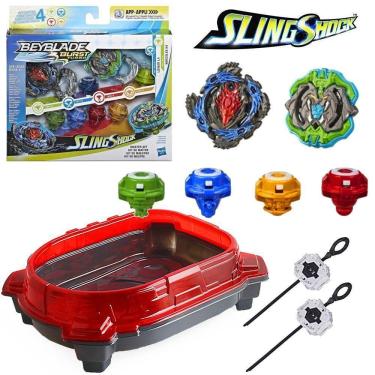Imagem de Beyblade Kit De Mestre E Arena Rail Rush - Hasbro