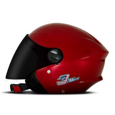 Capacete Aberto Moto Masculino Feminino Pro Tork New Liberty Three Gp 88  Brilhante - Capacete de Moto - Magazine Luiza