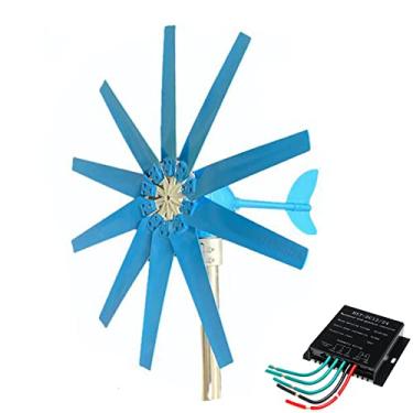 Imagem de Geradores de vento vertical de 3000w 12V 24V controladores de carga de vento 48V MPPT MPHINGS POTÁVEL+INSTALAÇÃO FÁCEL,12v