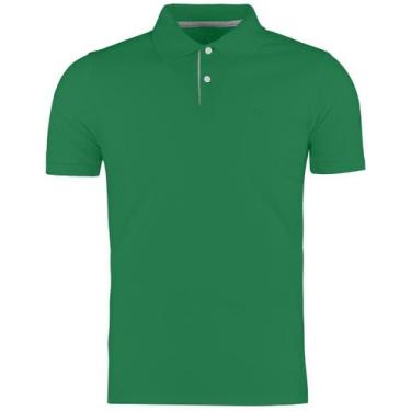 Imagem de Camiseta Polo Inf Slim Verde Tamanho 18 Ogochi