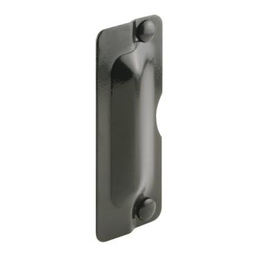 Imagem de Defender Security U 9501 Tampa de placa de proteção – Protege contra entrada forçada, fácil de instalar em portas de balanço – Aço pintado de bronze 7,62 x 17,78 cm