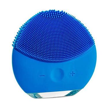 Imagem de Escova Limpeza Facial Massageador Recarregável Mini Luna 2 - Azul