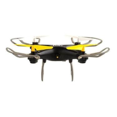 Imagem de Drone Fun Preto/Amarelo Flips 360 Es253 Multilaser