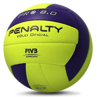 Imagem de Bola Penalty Volei 8.0 Pro Ix Aprovado Profissional Verde