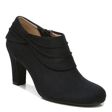 Imagem de LifeStride Bota de cano curto feminina Corie, Preto, 9 Wide