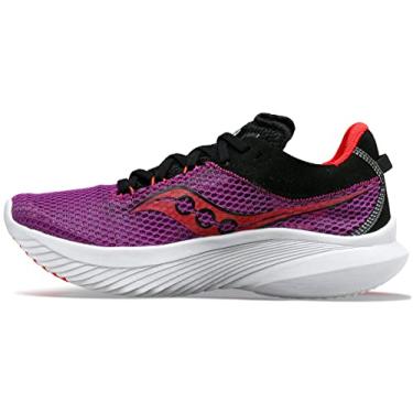 Imagem de Saucony Tênis feminino Kinvara 14, Finesse Orchid, 41