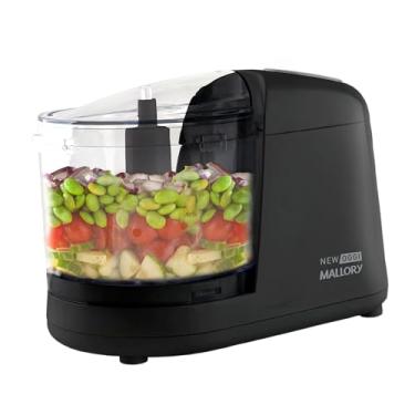 Imagem de Mini Processador Mallory New Oggi – 150W, 350ml, Corte, Trituração e Moagem, Pés Antiderrapantes, Sistema de Segurança - 127V