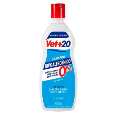 Imagem de Shampoo Vet+20 Hipoalergênico - 500 Ml