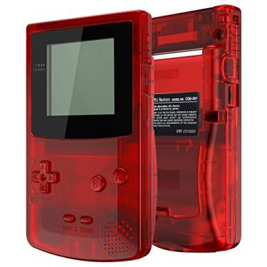 Imagem de Capa de substituição completa e botões para Gameboy Color – Adequado para GBC OSD IPS e IPS regular e LCD padrão – Console e tela IPS IPS não incluídos