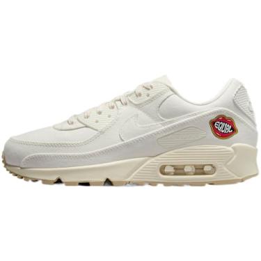 T nis de corrida feminino Nike Air Max 90 Ct1030-100, White/Black-pink  Blast-ghost Green, 6