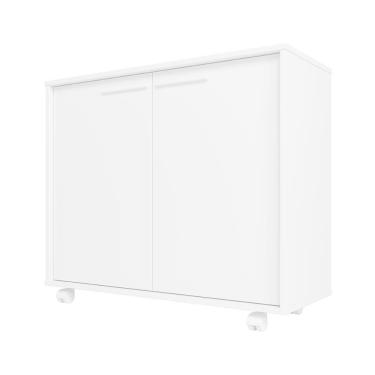 Imagem de cômoda infantil alegria 2 pt branca