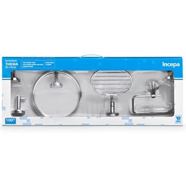 Imagem de Kit Acessórios Thema Cr 5 pçs Incepa