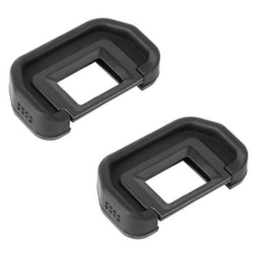 Imagem de ChromLives Protetor de óculos para câmera Eyecup 18 mm EB de substituição para Canon EOS 80D 70D 60D 77D 50D Mark II 6D 6D Mark II 40D 30D 20D 20DA 10D 60Da A2 A2E D30 D60