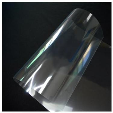 Imagem de Folha de estêncil transparente em branco para corte. Pacote com 10 folhas de 30,5 x 61 cm, 6 mm/0,15 mm de espessura. Presente, material de molde de acetato, folhas de plástico para artesanato (pacote