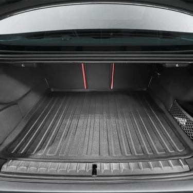 Imagem de Forro de carga premium para BMW 228i Sedan 2020-2023 - 100% de proteção - Tapete de porta-malas de carro de ajuste personalizado - Tapete de carga preto para todas as estações - Forros de porta-malas