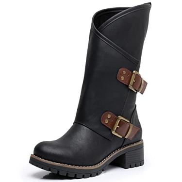 Imagem de GLOBALWIN Botas femininas modernas 18YY01, Preto, 5.5