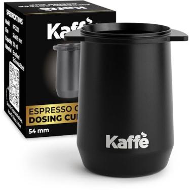 Imagem de Copo dosador de café expresso Kaffe com revestimento antiaderente (54 mm) - Copo dosador de café moído de metal para filtro portátil - compatível com máquinas de café expresso de 54 mm - Acessórios e