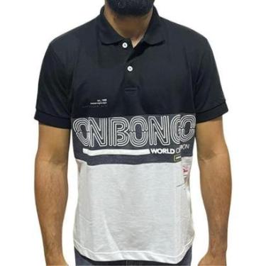 Imagem de Camisa Polo Onbongo Piquet Berry D792A Cinza-Masculino