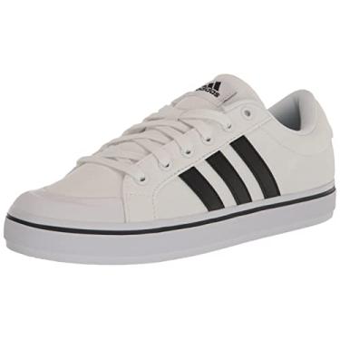 Imagem de adidas Tênis de skate masculino Bravada 2.0, Branco/Preto/Preto, 13