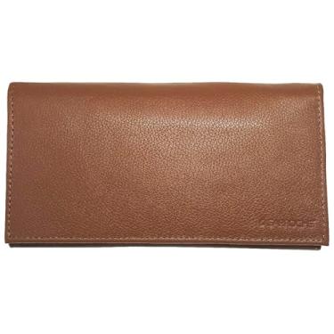 Imagem de Capa Estojo Carteira Couro Legítimo Para Calculadora Hp12c Havana