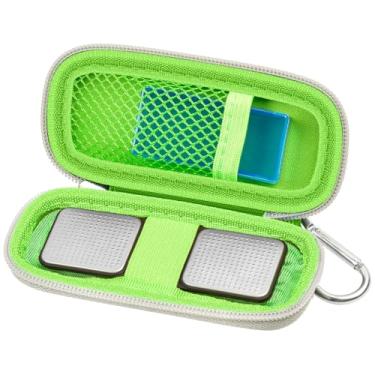 Imagem de Capa para monitor cardíaco compatível com AliveCor Kardia Mobile ECG/para KardiaMobile 6L para dispositivos Apple e Android - Verde