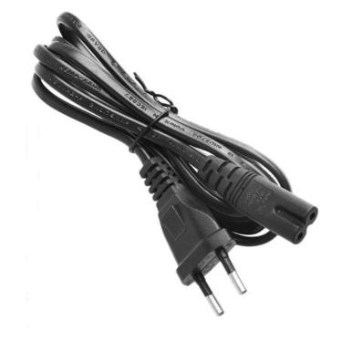 Imagem de Cabo De Força Bipolar Padrão 8 - 1,20