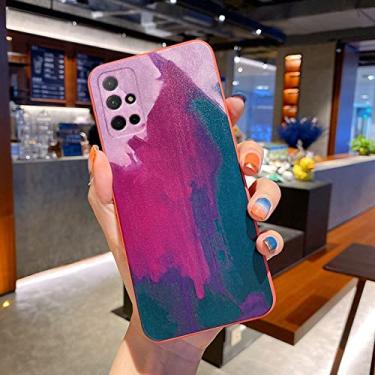 Imagem de Capa de telefone de silicone quadrada aquarela para Samsung Galaxy S21 FE S20 S10 Plus Ultra Galaxi A82 A22 A32 A52 A72 4G Capa 5G, 4, para Note 10 Lite