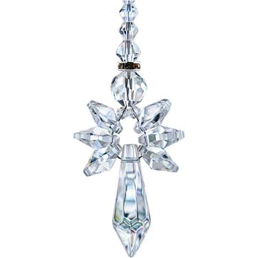 Imagem de Pêndulo Mobile Suncatcher Anjo de Cristais Multifacetado Lorben 17,5cm Feng Shui Decoração GT6141
