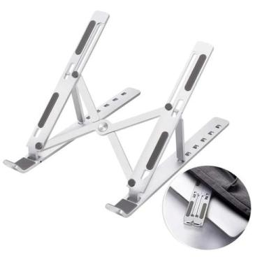 Imagem de Suporte Dobrável Tablet Metal Ergonômico Ajustável - Bellator