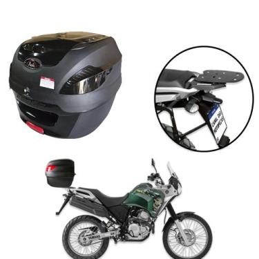 Imagem de Baú 41 litros Awa Proos com Bagageiro para TENERE 250 2016-2018, Black