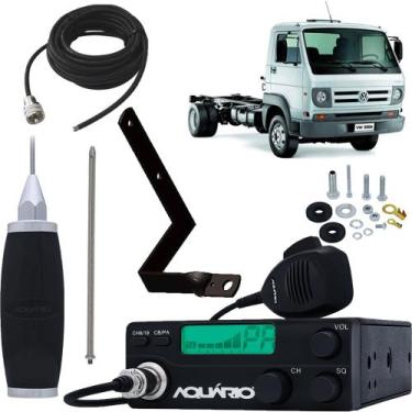 Imagem de Radio Px 40 Canais RP-40 Antena Maria Mole 2,70 metros Alongador Inox 