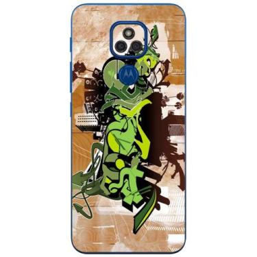 Imagem de Capa Adesivo Skin072 Verso Para Motorola Moto E7 Plus (2020) - KawaSki