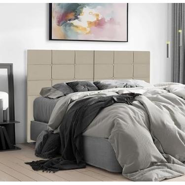 Imagem de Kit Cabeceira com pé cama box Solteiro 0,90 Bia e Paris (Palha, Bia)