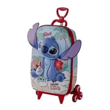 Imagem de Mochila Infantil com Rodinha Stitch Praia - Maxtoy