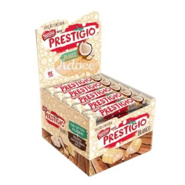 Imagem de Chocolate prestigio 30unx33g nestle, Recheio de coco com cobertura de 