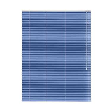 Imagem de Persiana Horizontal 16mm Metálico 1,40 X 1,60 Aço Escovado, Prata, Bro