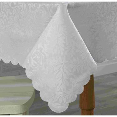Imagem de Toalha De Mesa Ibis Outono Quadrado Branca 135Cm Rafimex