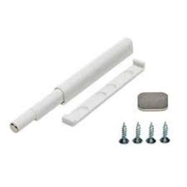 Imagem de Kit com 10 pulsadores magnetico universal plas branco - toque mágico -