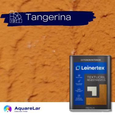 Imagem de Textura Textucril Leinertex 23Kg, TANGERINA