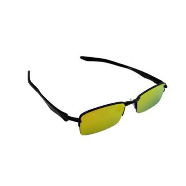 Imagem de Óculos De Sol mascolino feminino Retangular Bloguer Classico aço - HHW