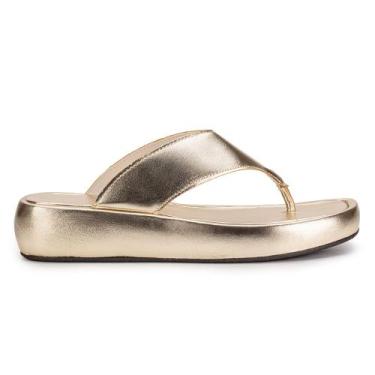 Imagem de Sandalia Feminina Flatform Chinelo De Dedo Papete Tamanco - Betina Bec