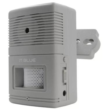 Imagem de Detector De Presença Sensor Sem Fio Alarme Sonoro 5 Metros - IT-BLUE