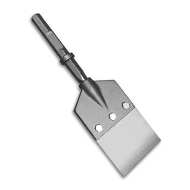Imagem de Champion Chisel, Heavy Duty - Sistema de raspador de chão, haste de fenda hexagonal de 3,8 cm, funciona bem com carrinhos de martelo de demolição